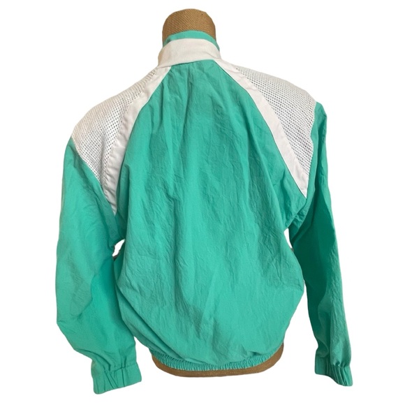 Vintage Circa 1980s/90s Bright Turquoise & White 3 piece tracksuit - Picture 10 of 15